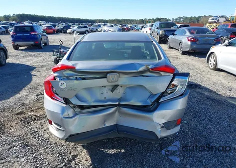 2017 Honda Civic Lx из США, поврежденный, VIN 19XFC2F52HE206844